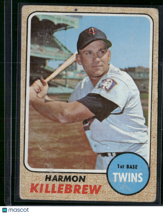1968 Topps HARMON KILLEBREW #220 Toning (VG)