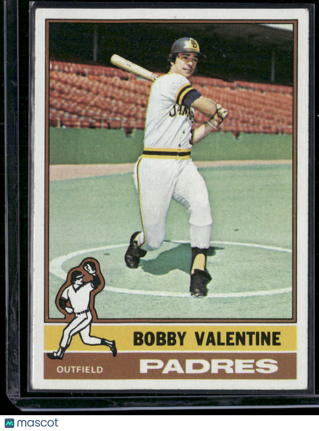 1976 Topps BOBBY VALENTINE #366 (VG)