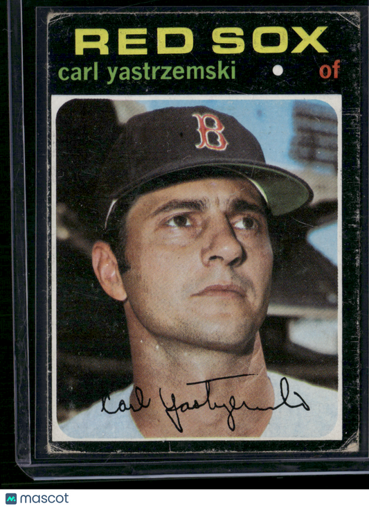 1971 Topps CARL YASTRZEMSKI #530 (VG)