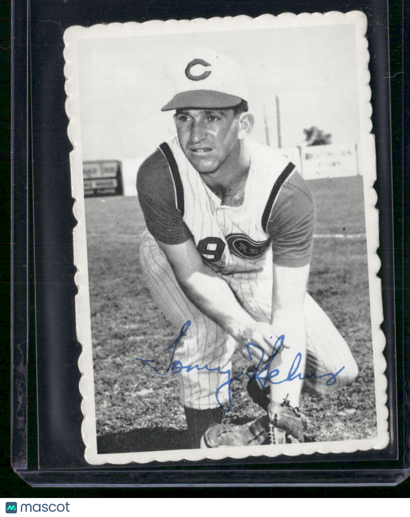 1969 Deckle TOMMY HELMS #20 Wrinkles (Good)