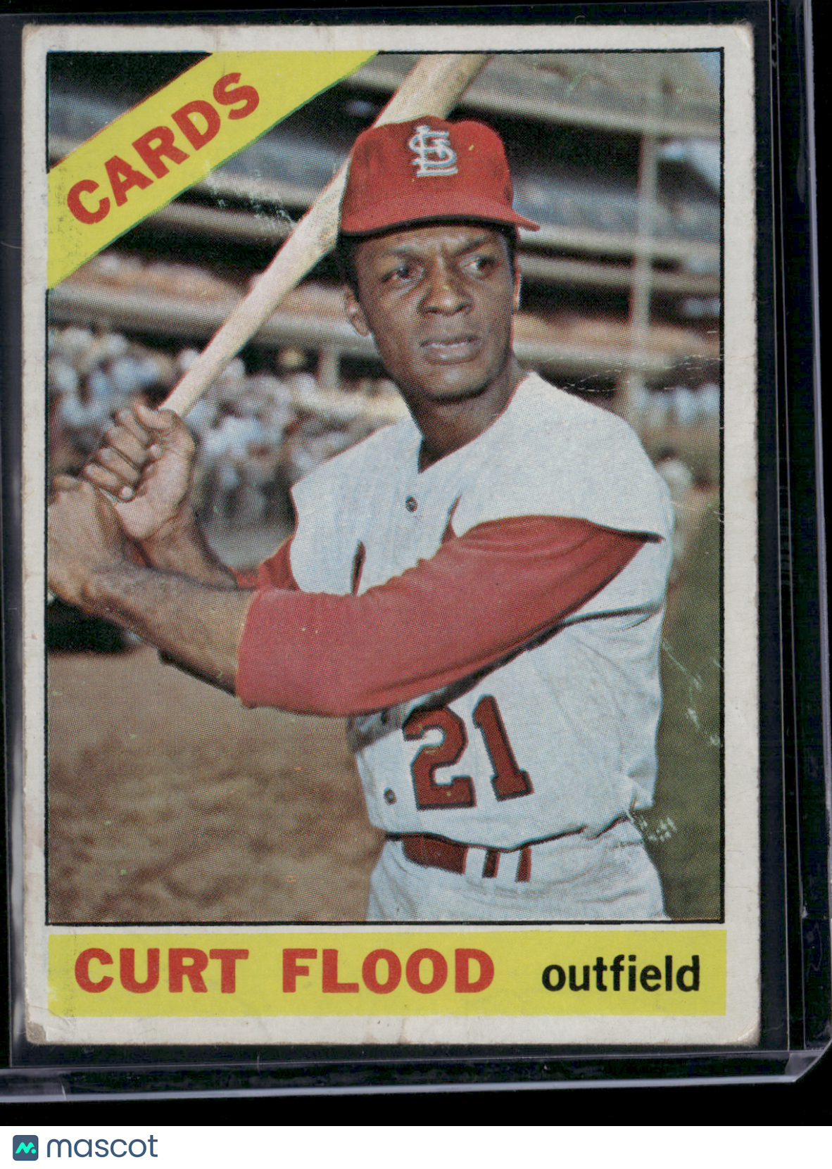 1966 Topps CURT FLOOD #60