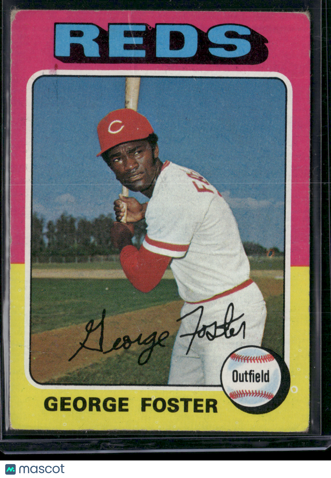 1975 Topps GEORGE FOSTER #87 Light Wrinkles (VG)