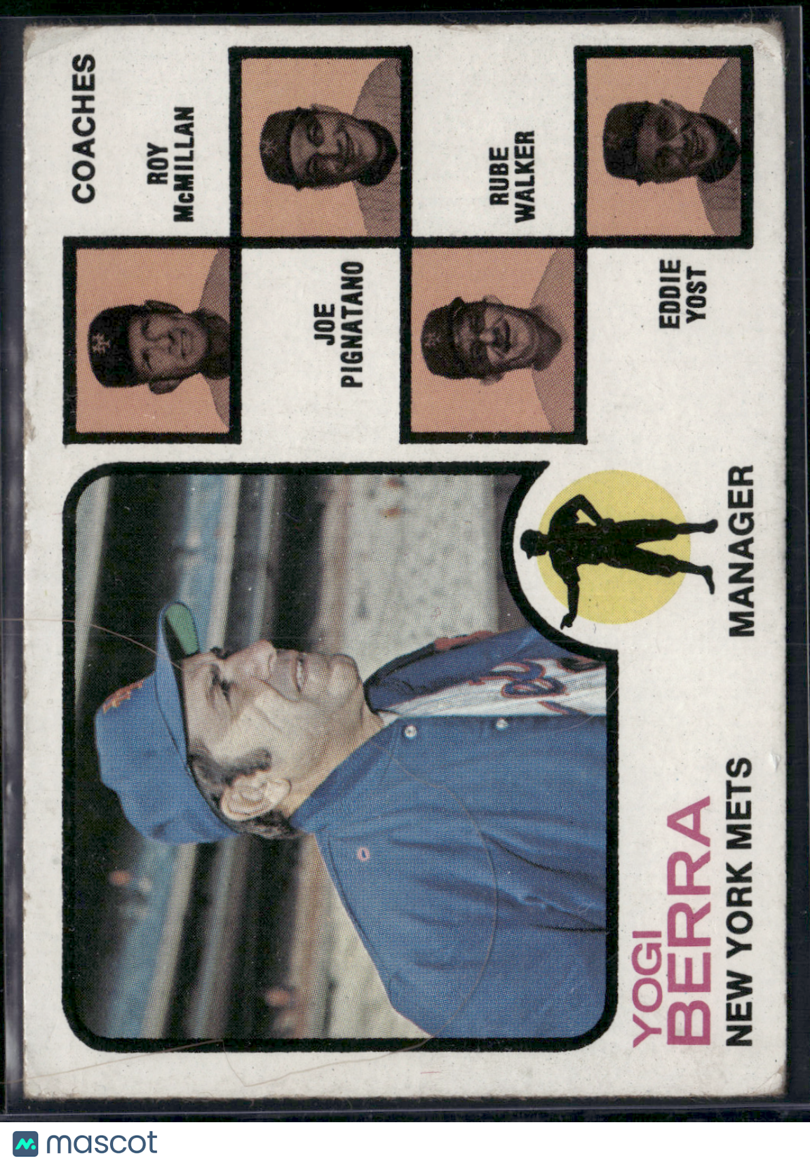 1973 Topps YOGI BERRA #257 (Good)