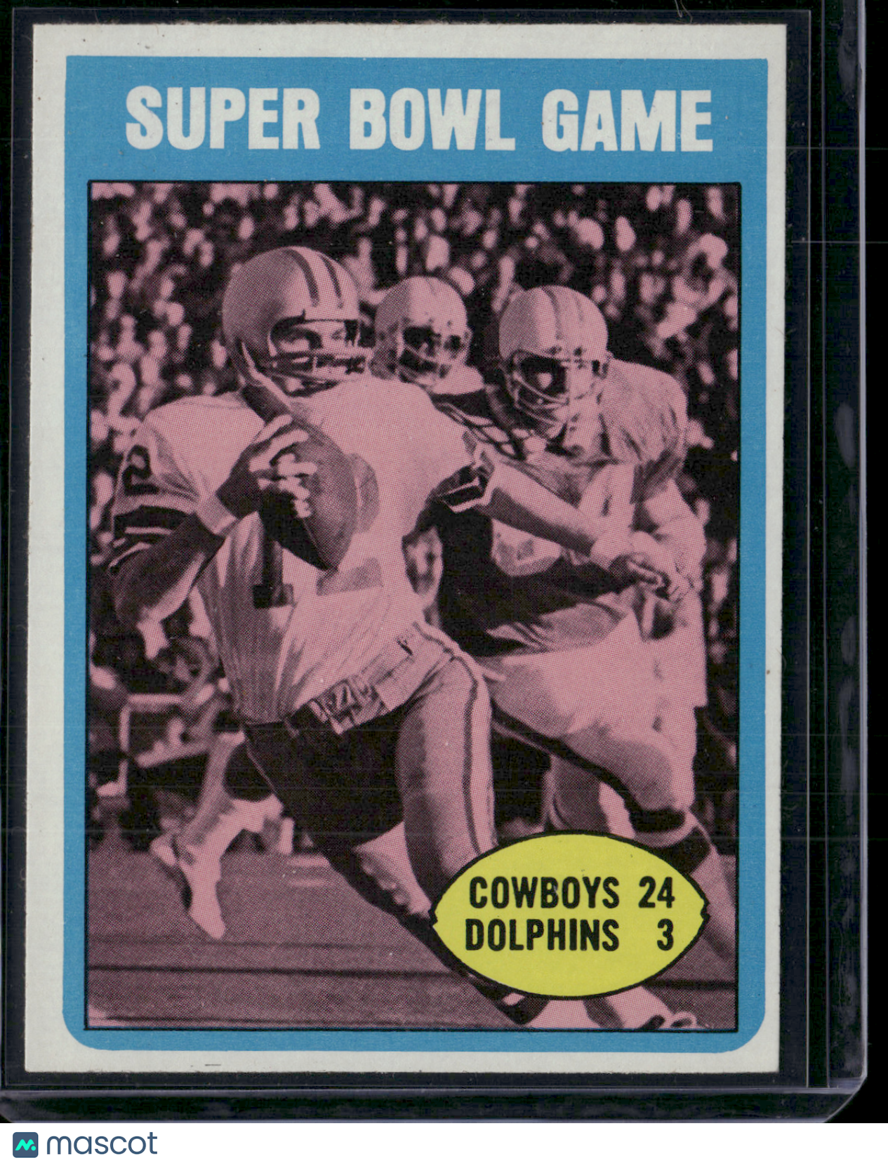 1972 Topps SUPER BOWL GAME #139 (EX)