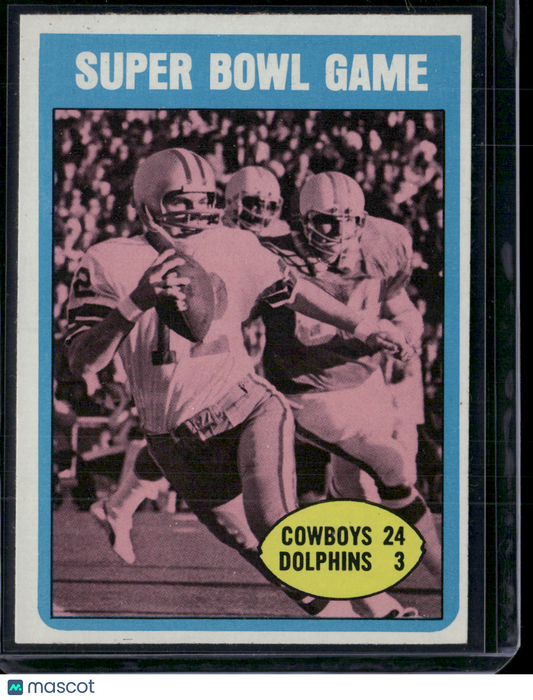 1972 Topps SUPER BOWL GAME #139 (EX)
