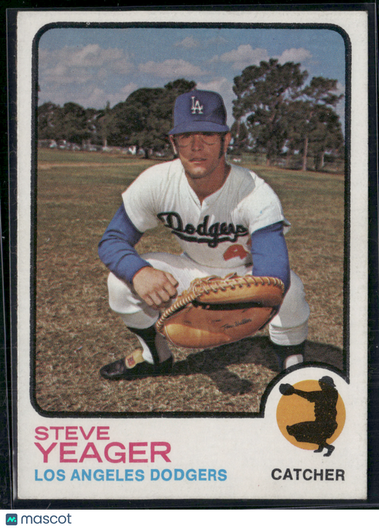 1973 Topps STEVE YEAGER #59 Light Wrinkle (VG/EX-EX)