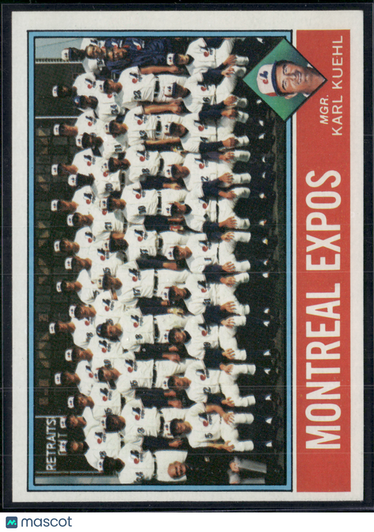 1976 Topps MONTREAL EXPOS #216 (EX-EX/MT)