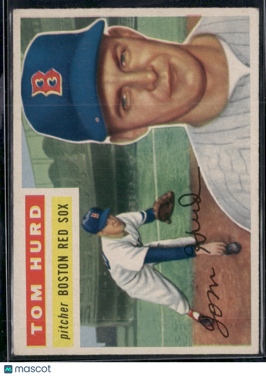 1956 Topps TOM HURD #256