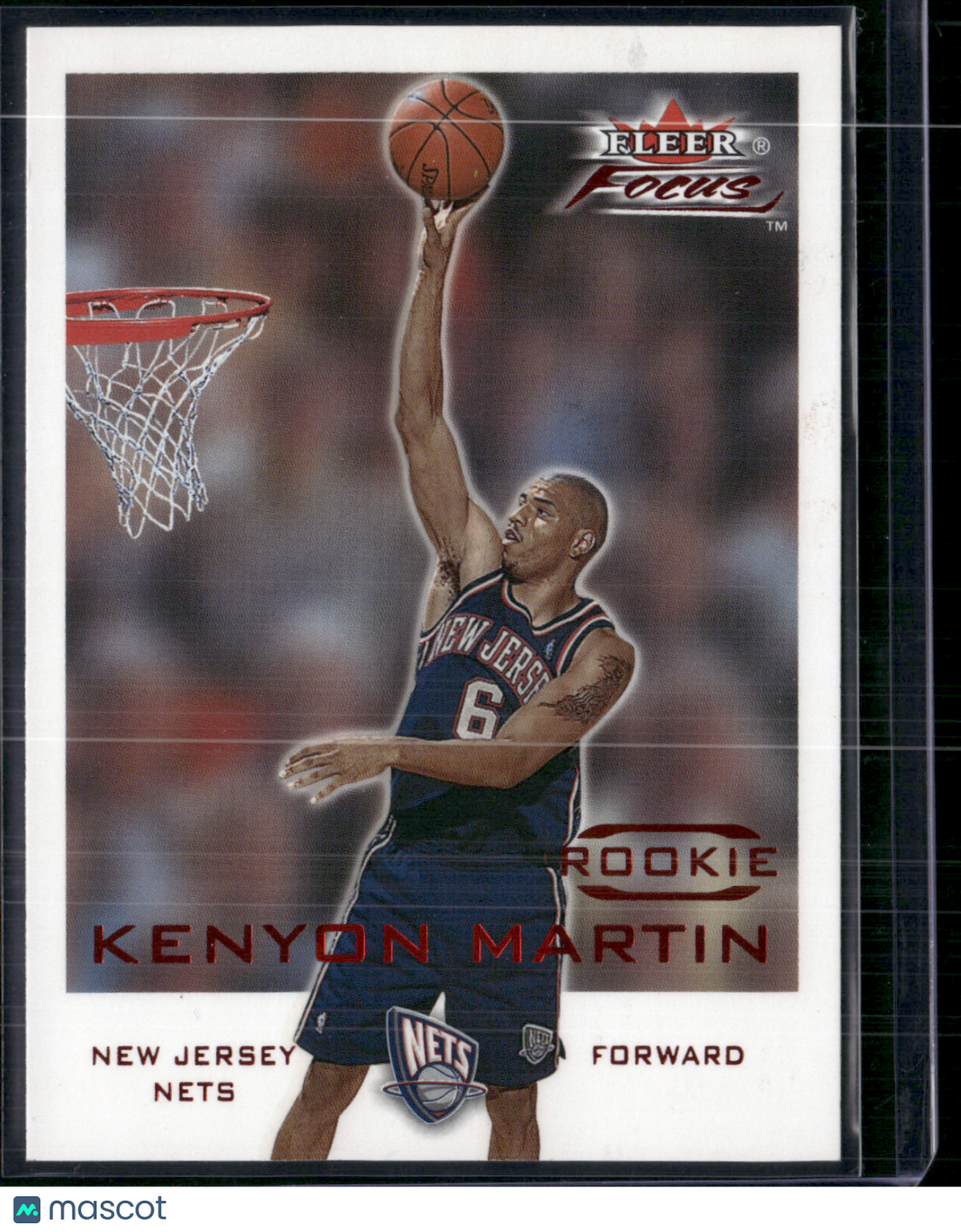 2000 Focus KENYON MARTIN #211 Rookie RC 802/1999 (NM)