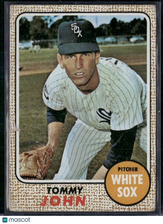 1968 Topps TOMMY JOHN #72