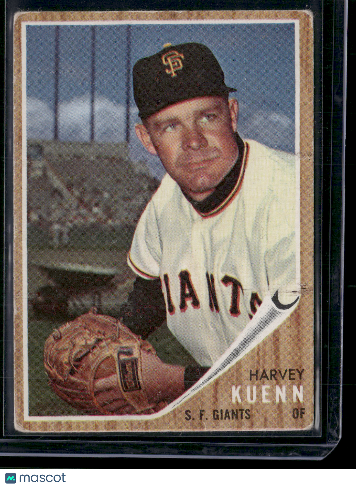 1962 Topps HARVEY KUENN #480