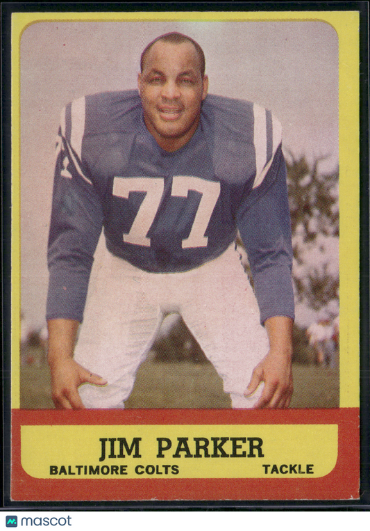 1963 Topps JIM PARKER #5 (EX)
