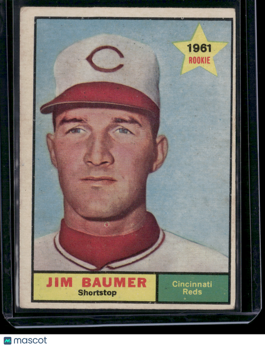 1961 Topps JIM BAUMER #292 Rookie Card RC