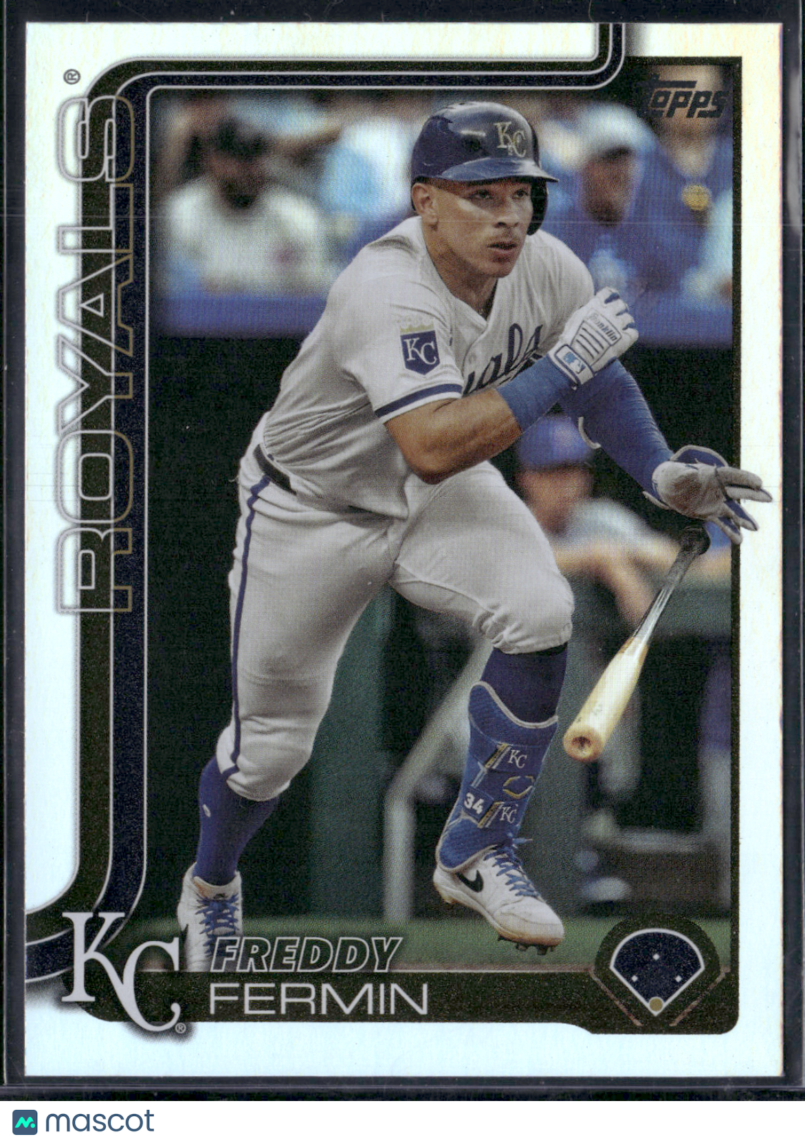 2025 Topps Series 1 FREDDY FERMIN #346 Rainbow Foil