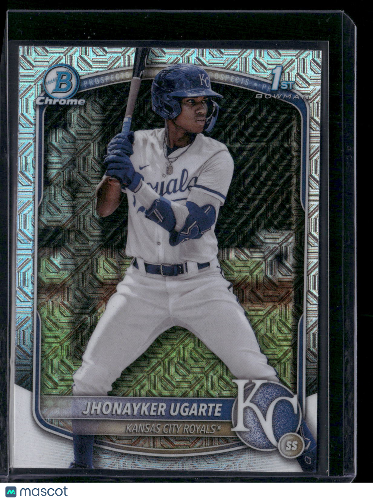 2025 Bowman JHONAYKER UGARTE #BCP-123 Chrome Mojo 1st Bowman