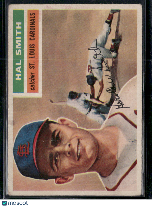 1956 Topps HAL SMITH #283 Light Wrinkle