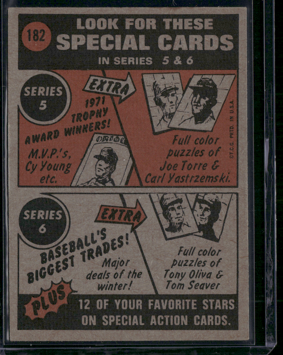 1972 Topps ED KRANEPOOL #182 In Action