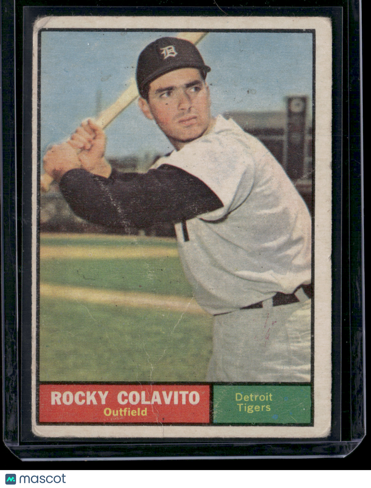 1961 Topps ROCKY COLAVITO #330 Wrinkles (Good)