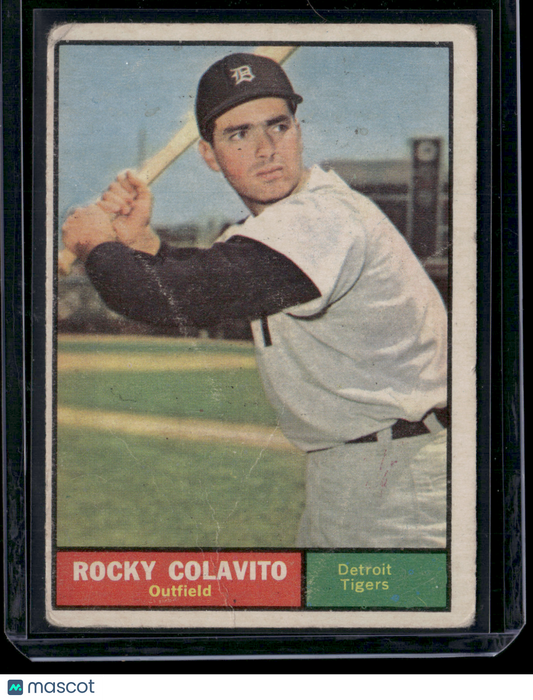 1961 Topps ROCKY COLAVITO #330 Wrinkles (Good)