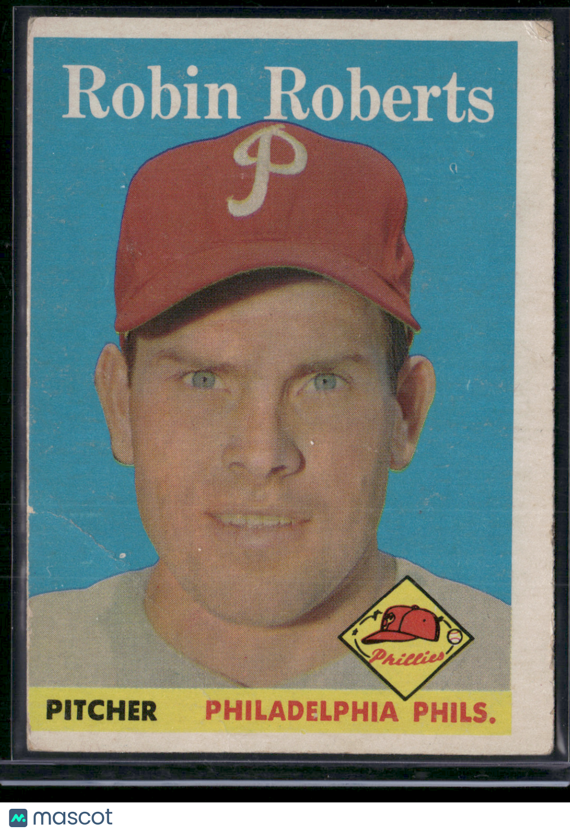 1958 Topps ROBIN ROBERTS #90 Crease (Good)