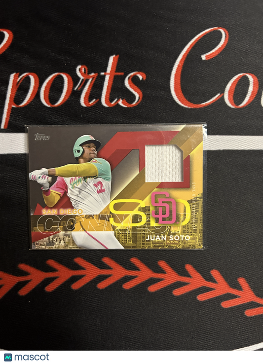 2024 Series 1 JUAN SOTO 1/25 #CC-JSO City Connect Relic