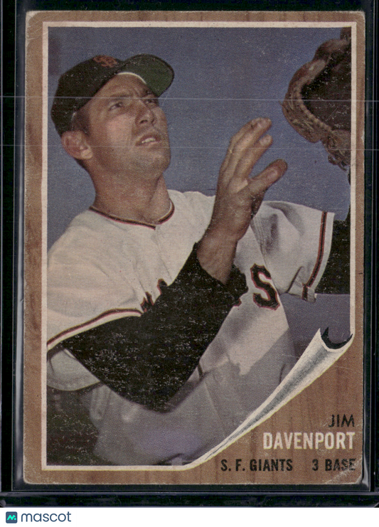 1962 Topps JIM DAVENPORT #9