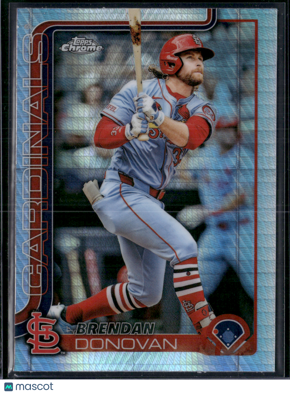 2025 Topps Chrome BRENDAN DONOVAN #233 Geometric Refractor