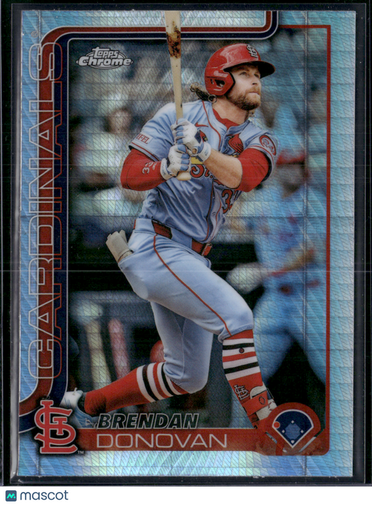 2025 Topps Chrome BRENDAN DONOVAN #233 Geometric Refractor