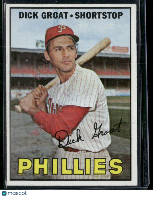 1967 Topps DICK GROAT #205 Staining (VG)
