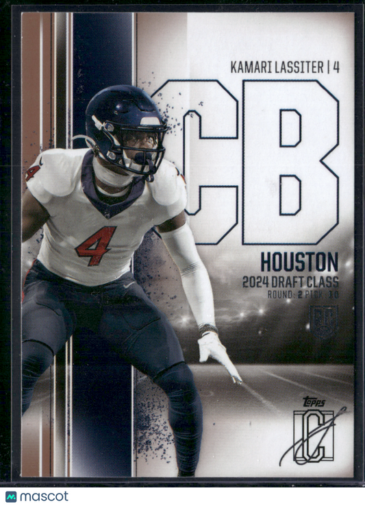 2024 Topps Signature Class KAMARI LASSITER #114 BRONZE Rookie Card RC