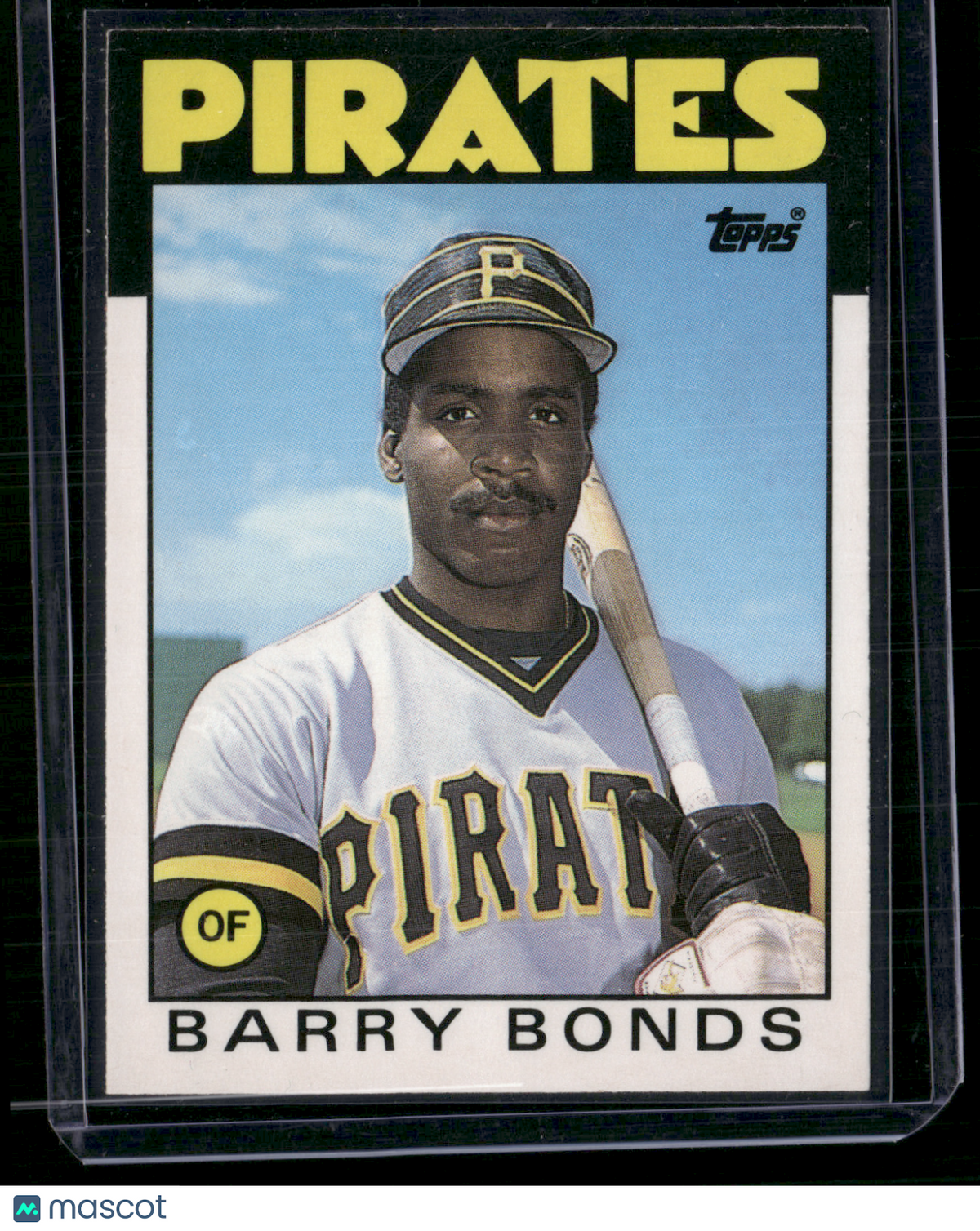 1986 Topps BARRY BONDS #11T (NM)