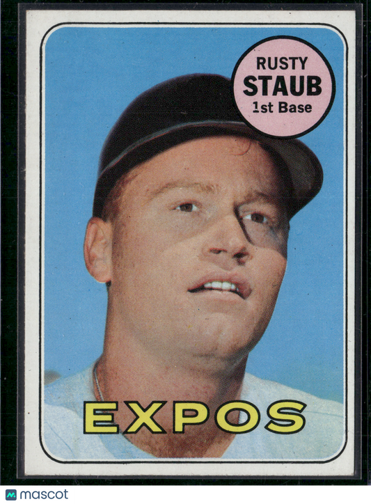 1969 Topps RUSTY STAUB #230 (VG/EX-EX)