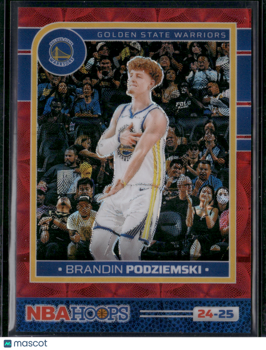 2024 NBA Hoops BRANDIN PODZIEMSKI #70 Scope Red 49/49 (NM)