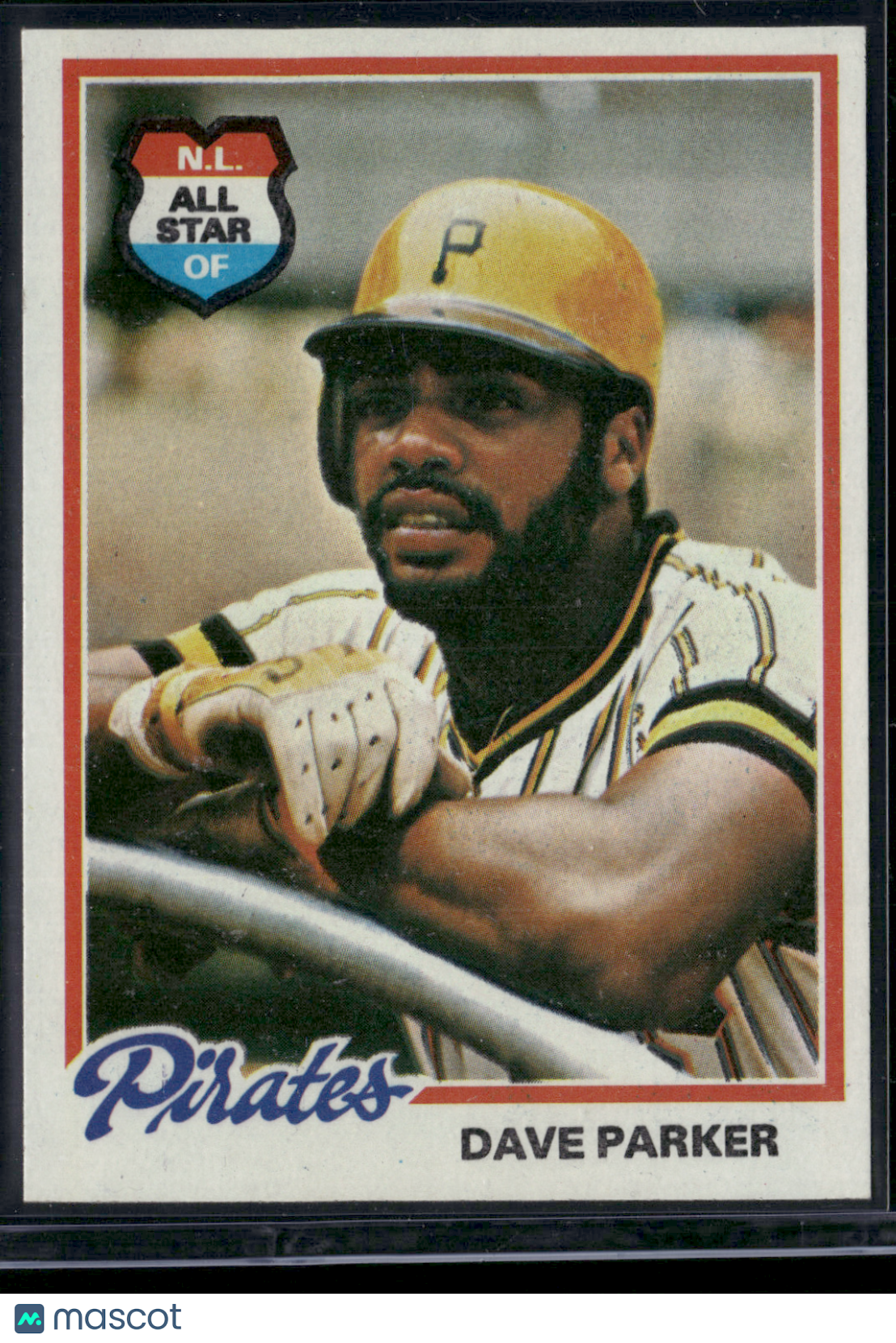 1978 Topps DAVE PARKER #560 Print Snow (EX)