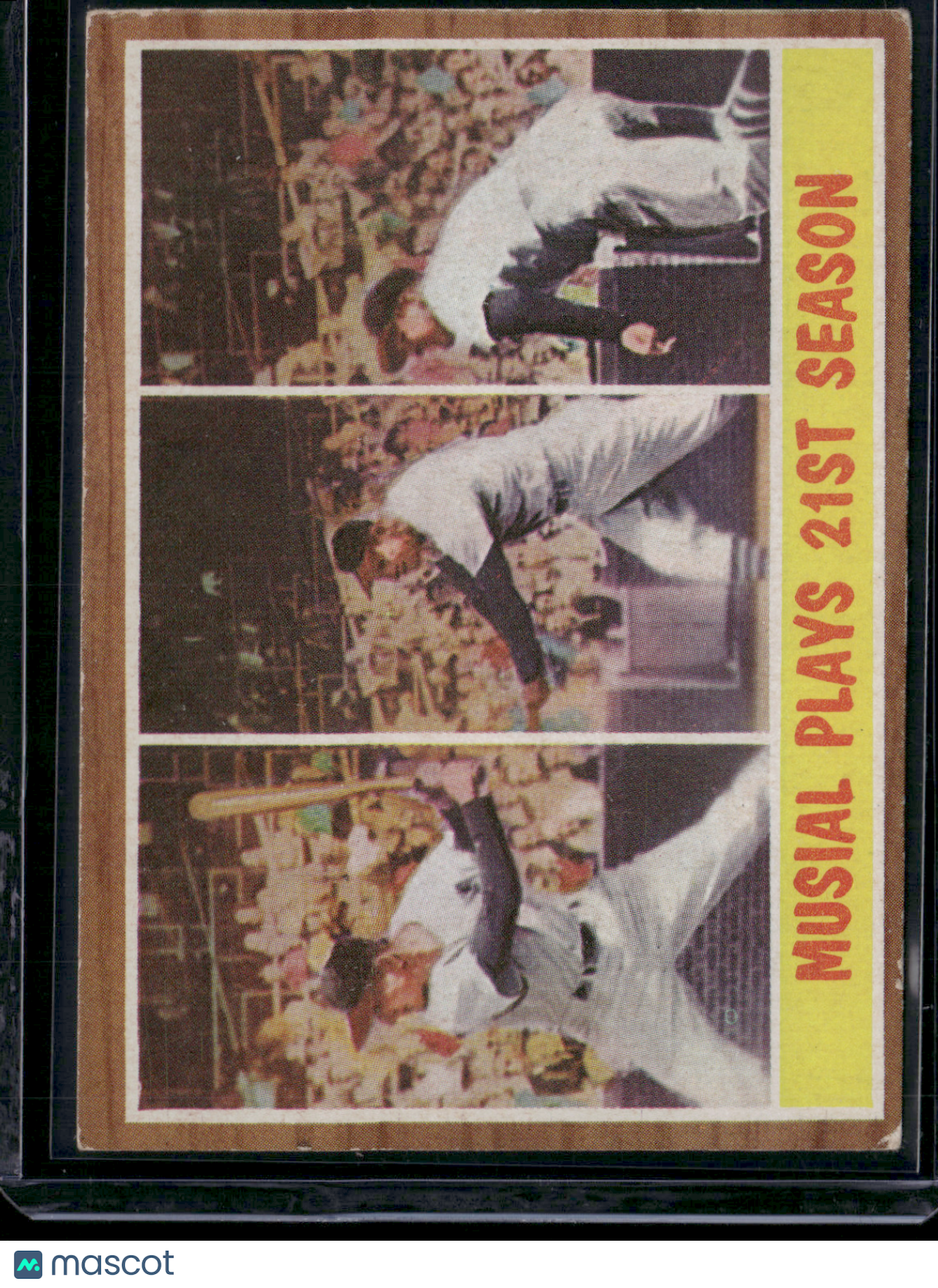 1962 Topps MUSIAL PLAYS 21ST SEASON (STAN MUSIAL) #317