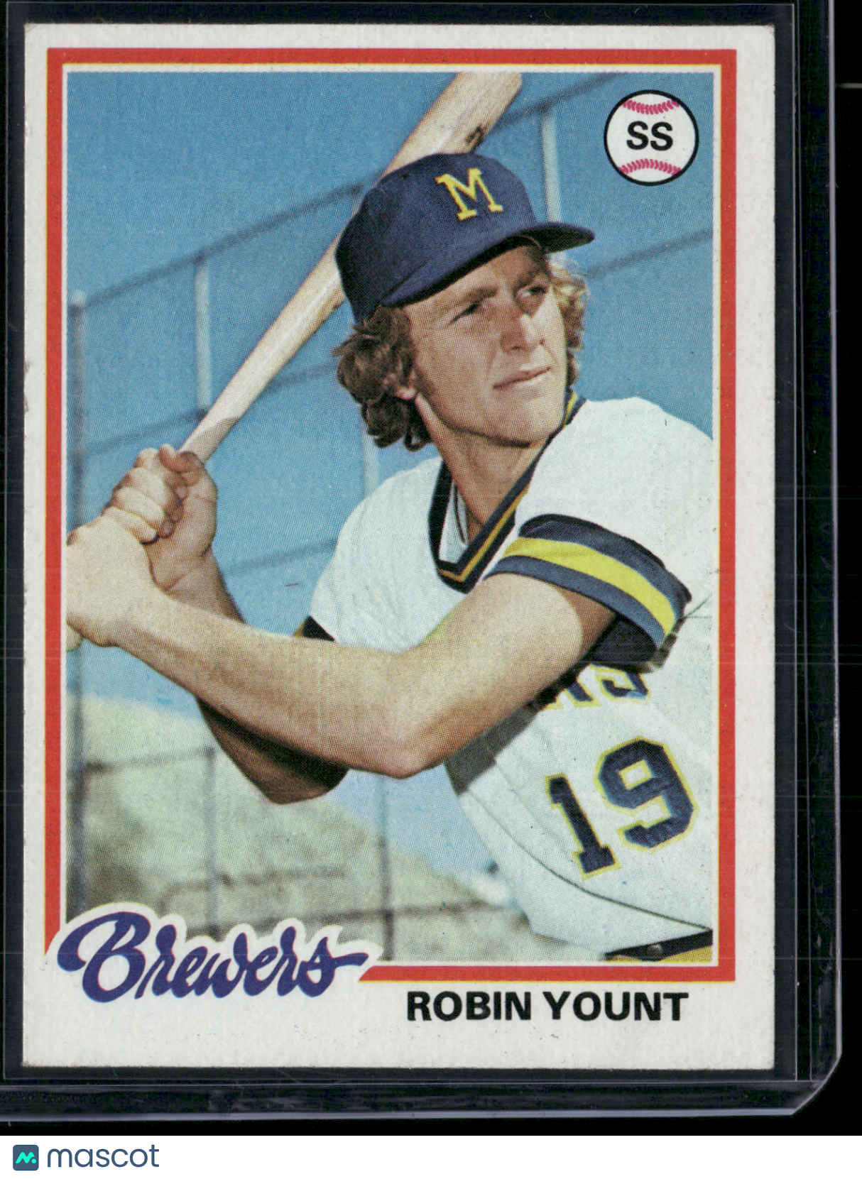1978 Topps ROBIN YOUNT #173 Slight Edge Chip (EX)