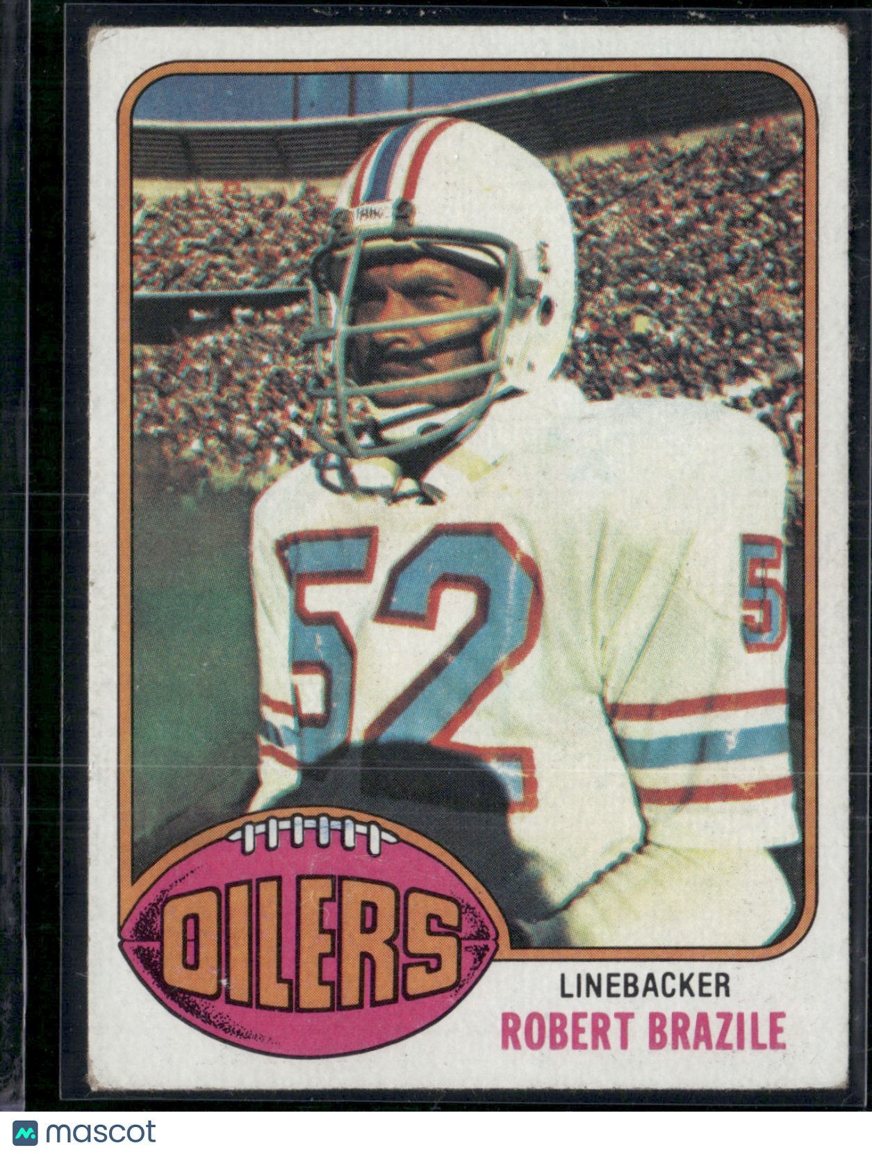 1976 Topps ROBERT BRAZILE #424 (VG/EX-EX)