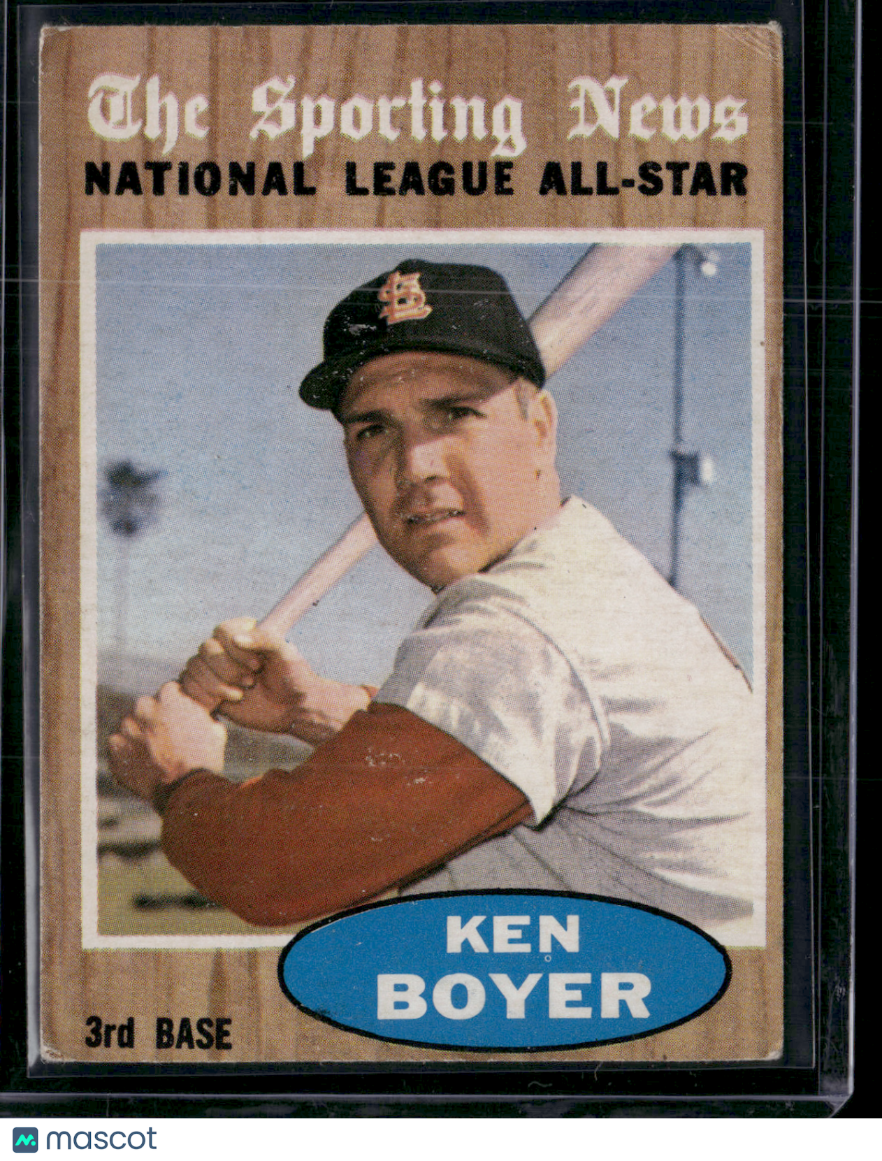1962 Topps KEN BOYER #392