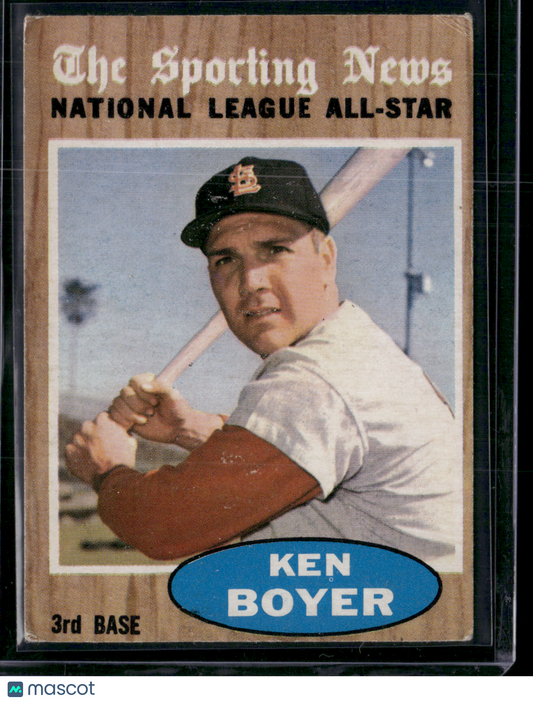1962 Topps KEN BOYER #392