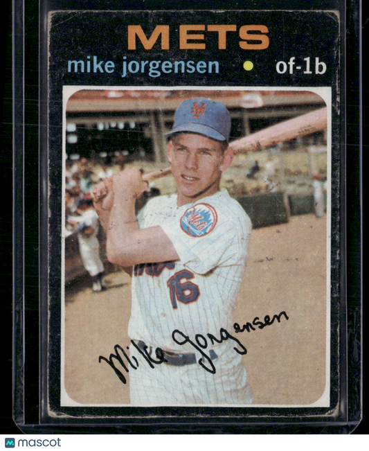 1971 Topps MIKE JORGENSEN #596