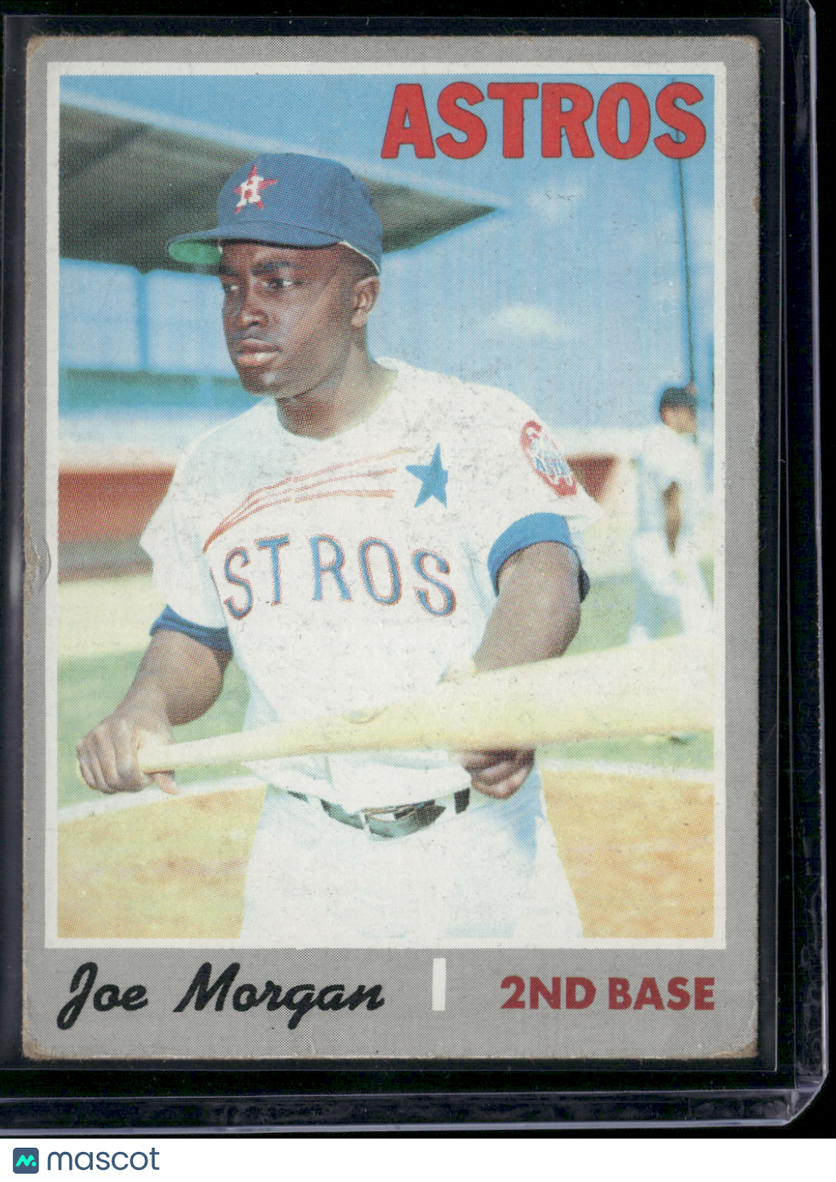 1970 Topps JOE MORGAN #537 Light Wrinkle (VG)