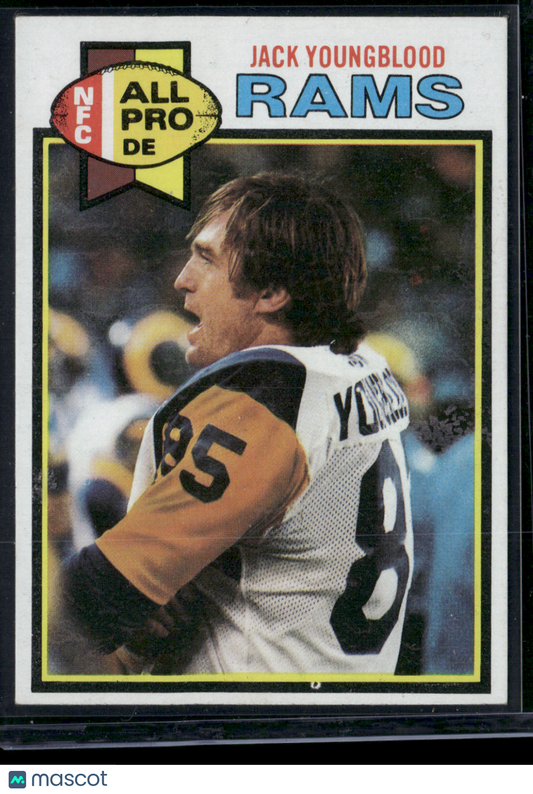 1979 Topps JACK YOUNGBLOOD #180 Staining (VG)