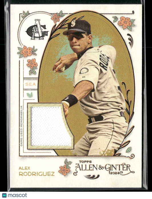 2024 Allen & Ginter ALEX RODRIGUEZ #AGR-AROD Relic