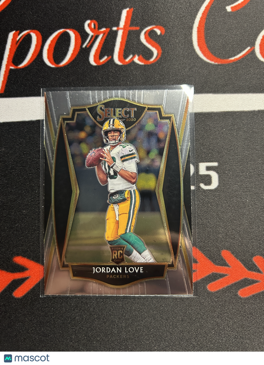2020 Select Football JORDAN LOVE #147 Premier Level Rookie RC