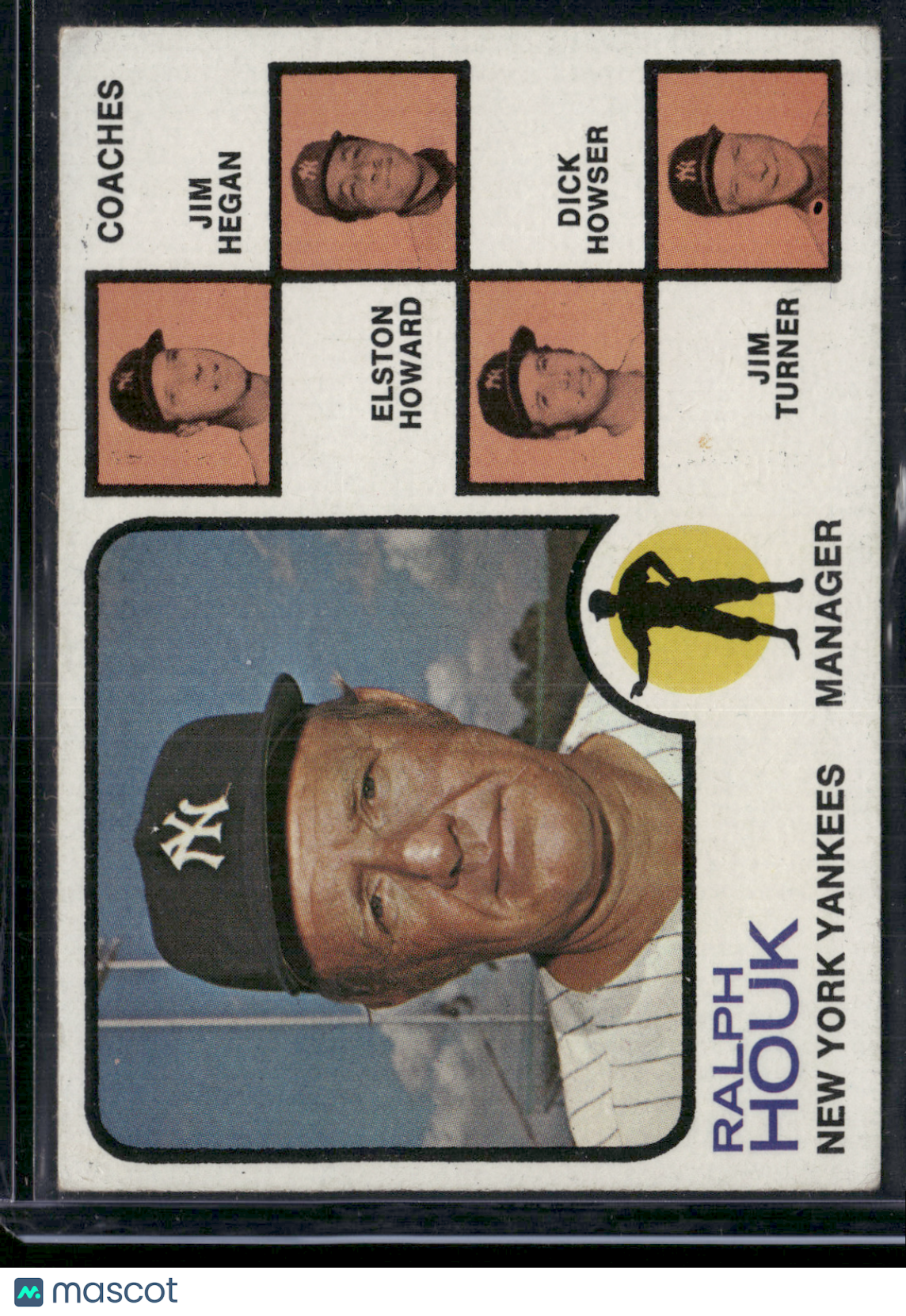 1973 Topps RALPH HOUK #116