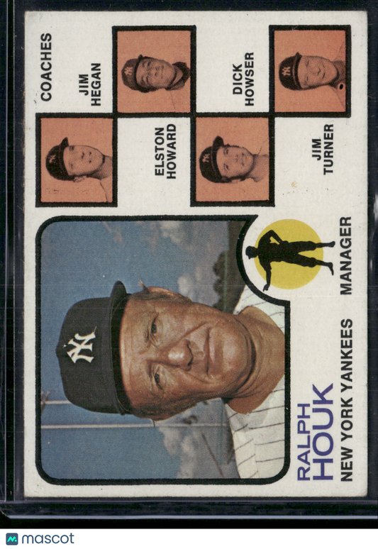 1973 Topps RALPH HOUK #116