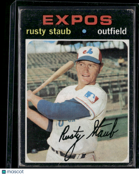 1971 Topps RUSTY STAUB #560 Crease (Good)