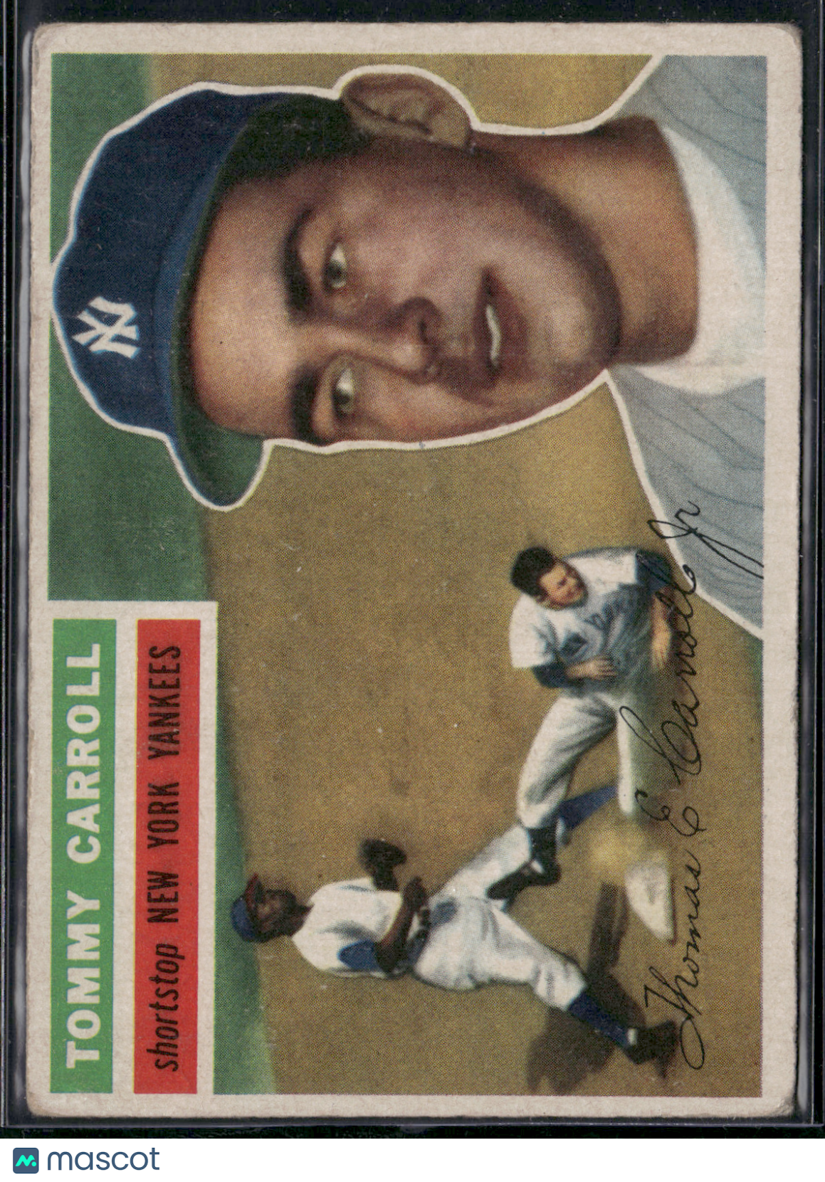 1956 Topps TOMMY CARROLL #139