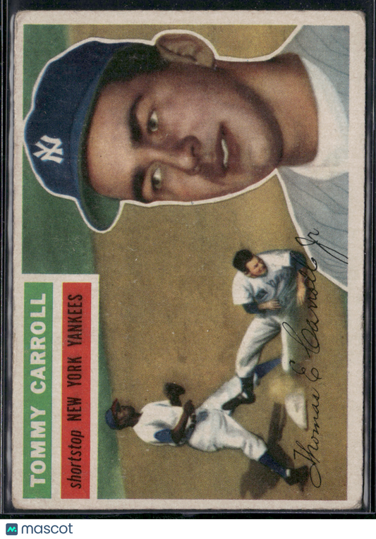 1956 Topps TOMMY CARROLL #139
