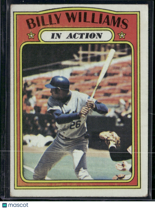 1972 Topps BILLY WILLIAMS #440 In Action (VG)